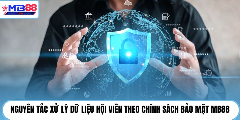 Nguyên tắc xử lý dữ liệu hội viên theo chính sách bảo mật MB88