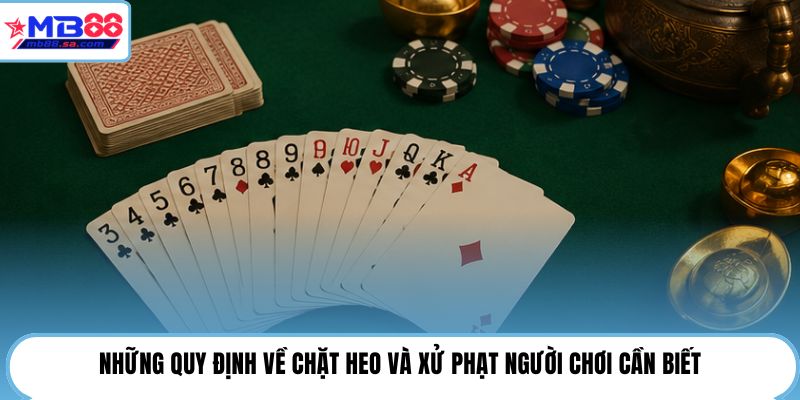 Tiến Lên Miền Nam | Đấu Trí Ẵm Ngay 100Tr Tại MB88 4 Những quy định về chặt heo và xử phạt người chơi cần biết