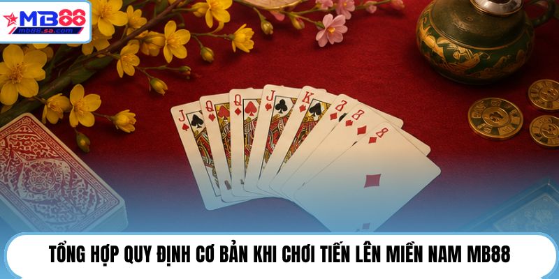 Tiến Lên Miền Nam | Đấu Trí Ẵm Ngay 100Tr Tại MB88 3 Tổng hợp quy định cơ bản khi chơi Tiến Lên Miền Nam MB88