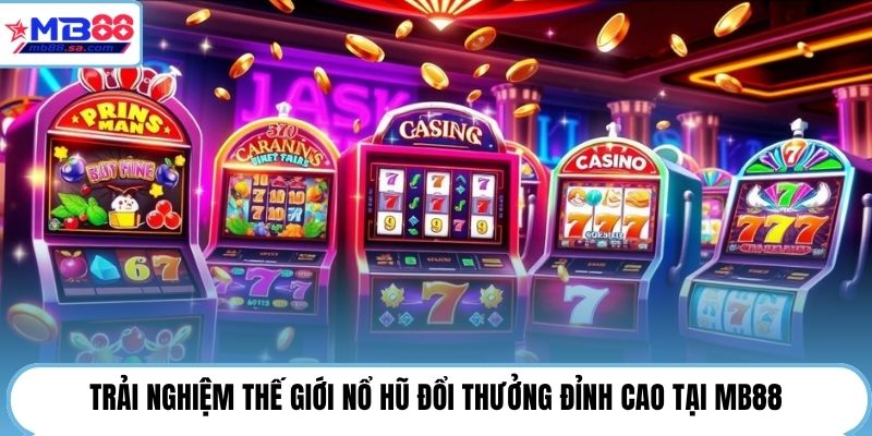 Trải nghiệm thế giới nổ hũ đổi thưởng đỉnh cao tại MB88